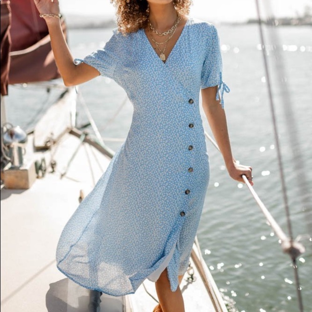 Danika bohme button up dress